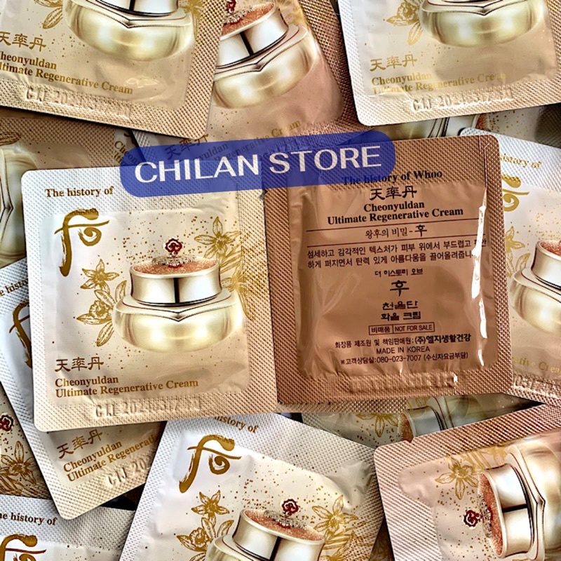 Kem Dưỡng Whoo Utimate Tái Sinh Phục Hồi Da Lão Hoá Dạng Gói 1ml | BigBuy360 - bigbuy360.vn