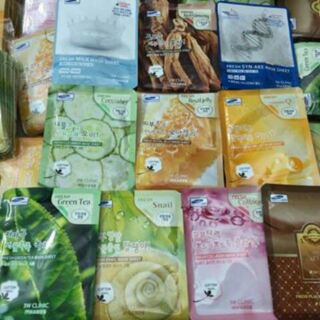 COMBO 10 MIẾNG MẶT NẠ DƯỠNG DA 3W CLINIC (HÀN QUỐC)