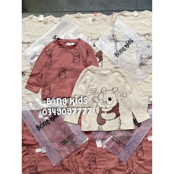 Áo Thu Bé Trai Gấu Pooh HaM
