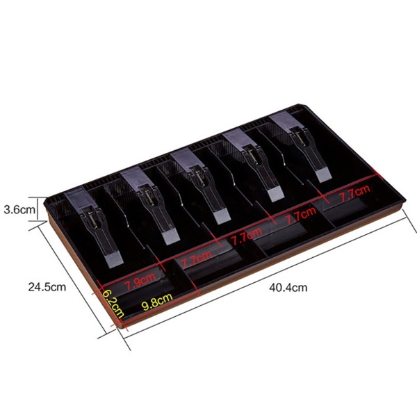 Két đựng tiền bàn thu ngân 5 ngăn tiện dụng | BigBuy360 - bigbuy360.vn