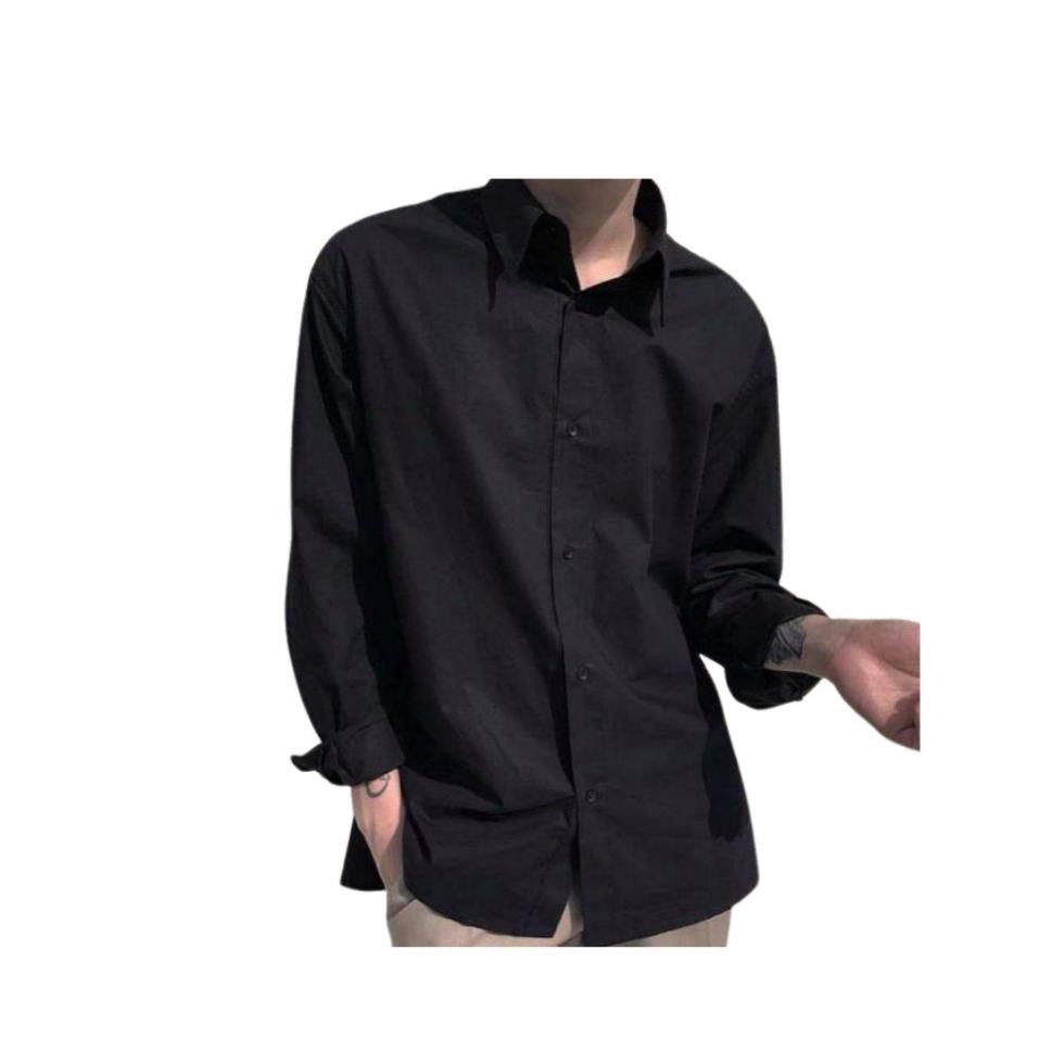 HCM Áo Sơ Mi Nam Vải Coton Lụa mịn mát _CT319