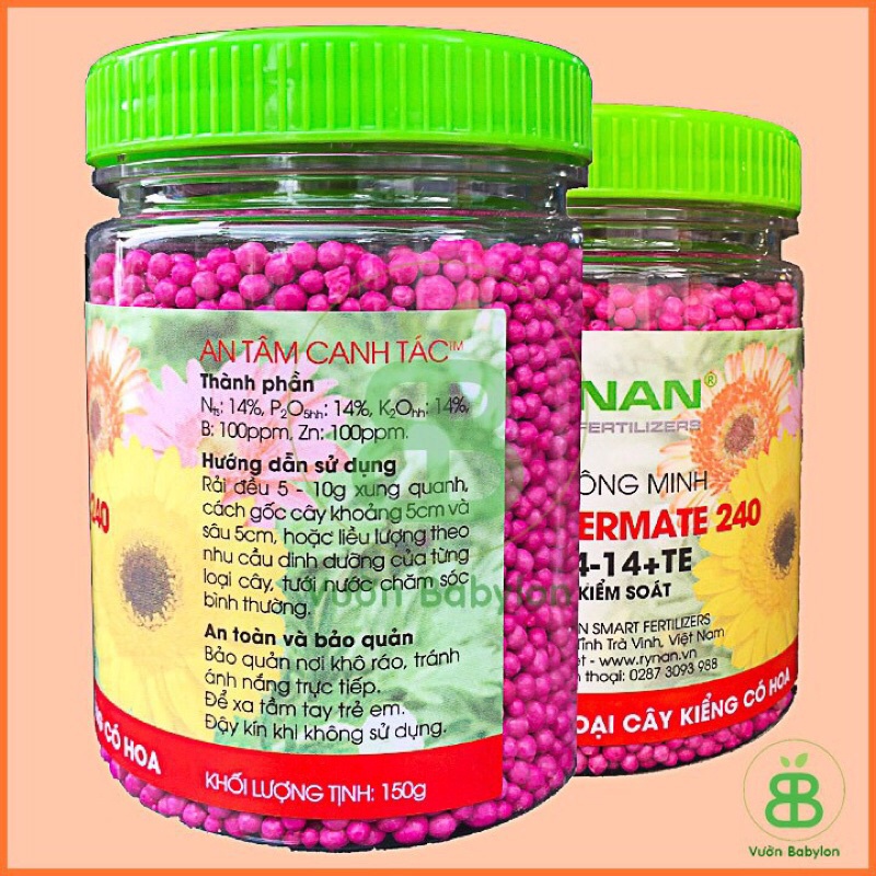 Phân Bón Lan Rynan 240 loại tan chậm có kiểm soát chuyên dùng