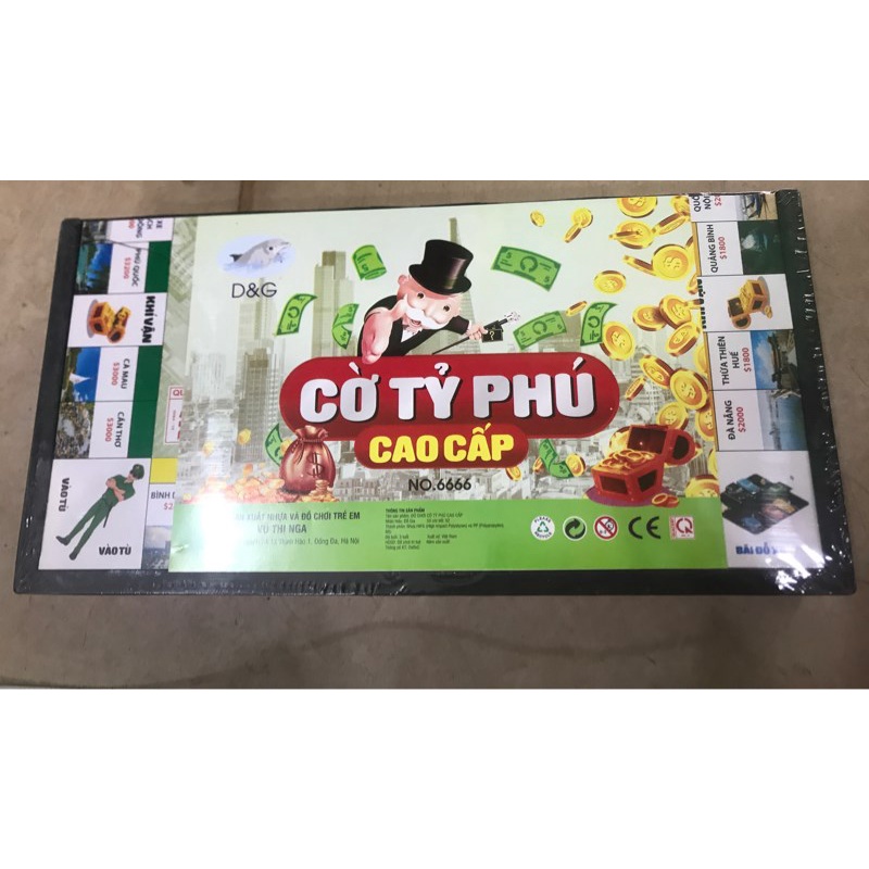 Bộ Cờ tỷ phú 6666