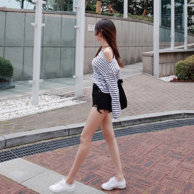 Quần jean đùi lửng Emilyshop ulzzang