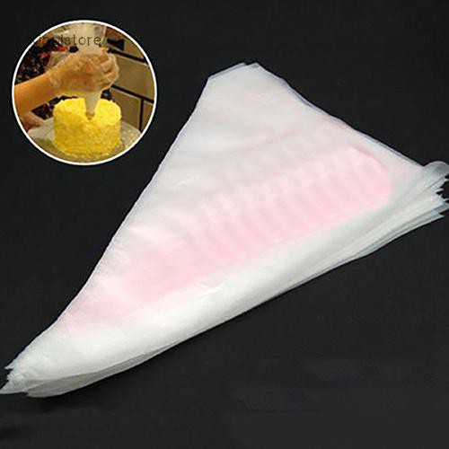 100 Túi bóng bắt bông kem tiện dụng