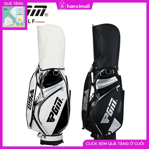 Túi đựng gậy đánh golf full set chống nước có chân chống dựng hãng PGM LIGHTWEIGHT WATERPROOF STAND GOLF BAG