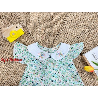 Váy hoa bé gái Cotton A03