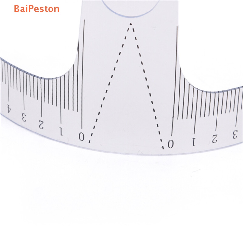 Thước Nhựa Đo Xăm Lông Mày Tái Sử Dụng Tiện Lợi 2017