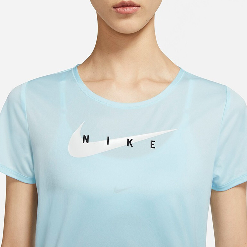 Áo Thun Thể Thao Nữ Tay Ngắn Cổ Tròn Thời Trang 2021 Thương Hiệu Nike Cz9279-474