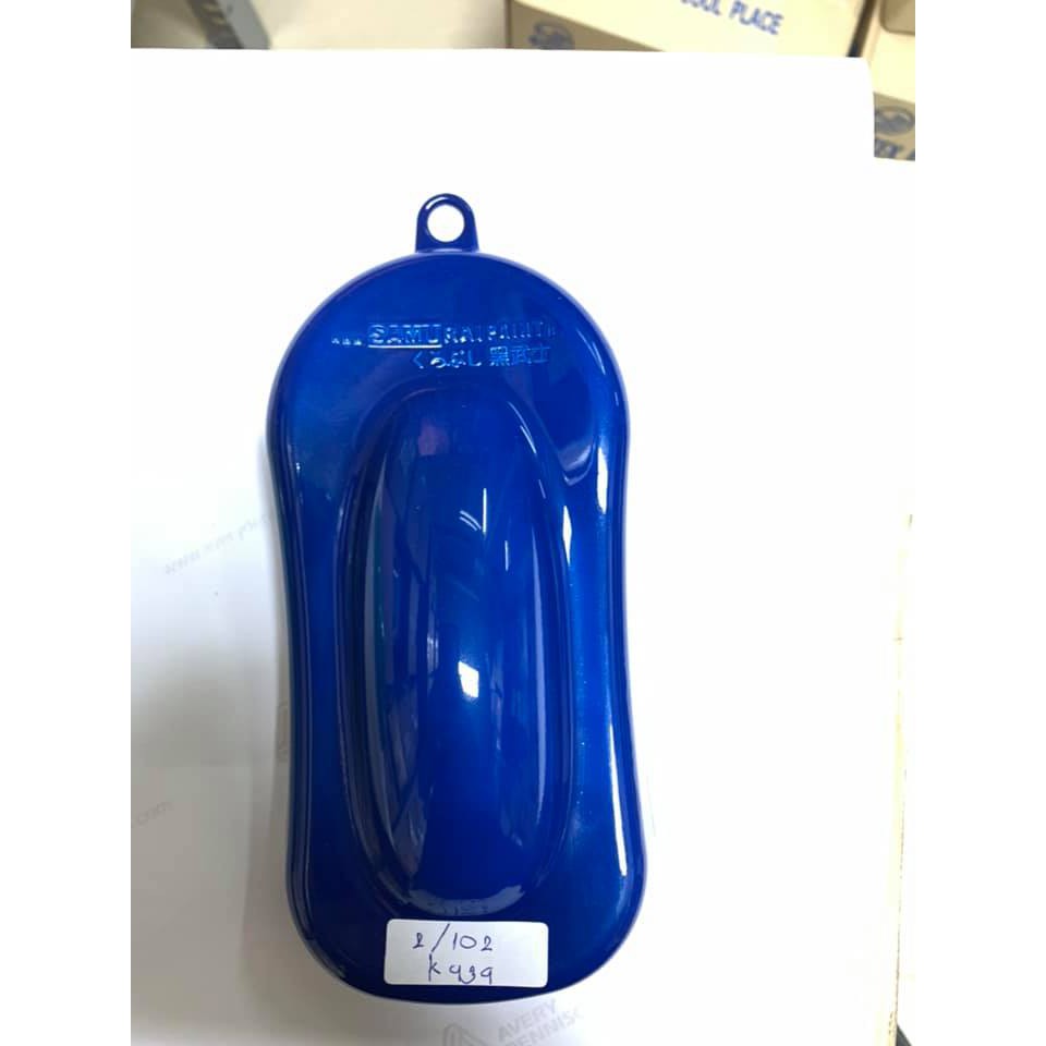 Sơn Xịt K939 _ Sơn Xit Samurai K939 Màu Xanh Sáng Kawasaki _ Lightning Blue