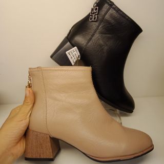 Boot nữ gót trụ 5cm Dusto