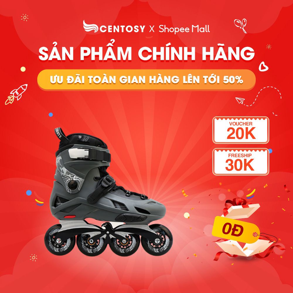 Giày Patin Người Lớn Cao Cấp Flying Eagle F7 - Có Bánh Phát Sáng, Form Chắc Chắn