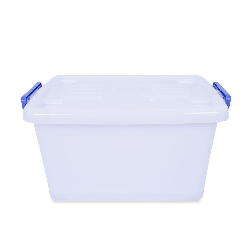 Thùng Nhựa Vuông Duy Tân 30 Lít Có Bánh Xe - Kích thước 52 x 32 x 27.5 cm