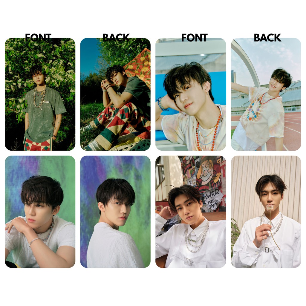 Set 4 card thẻ nhựa NCT DREAM - Hello Future bo góc in 2 mặt