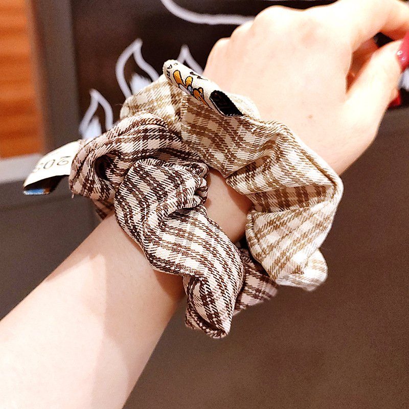 Dây buộc tóc scrunchies nữ tính dễ thương Phong Cách Hàn Quốc TAHYCO DCT07