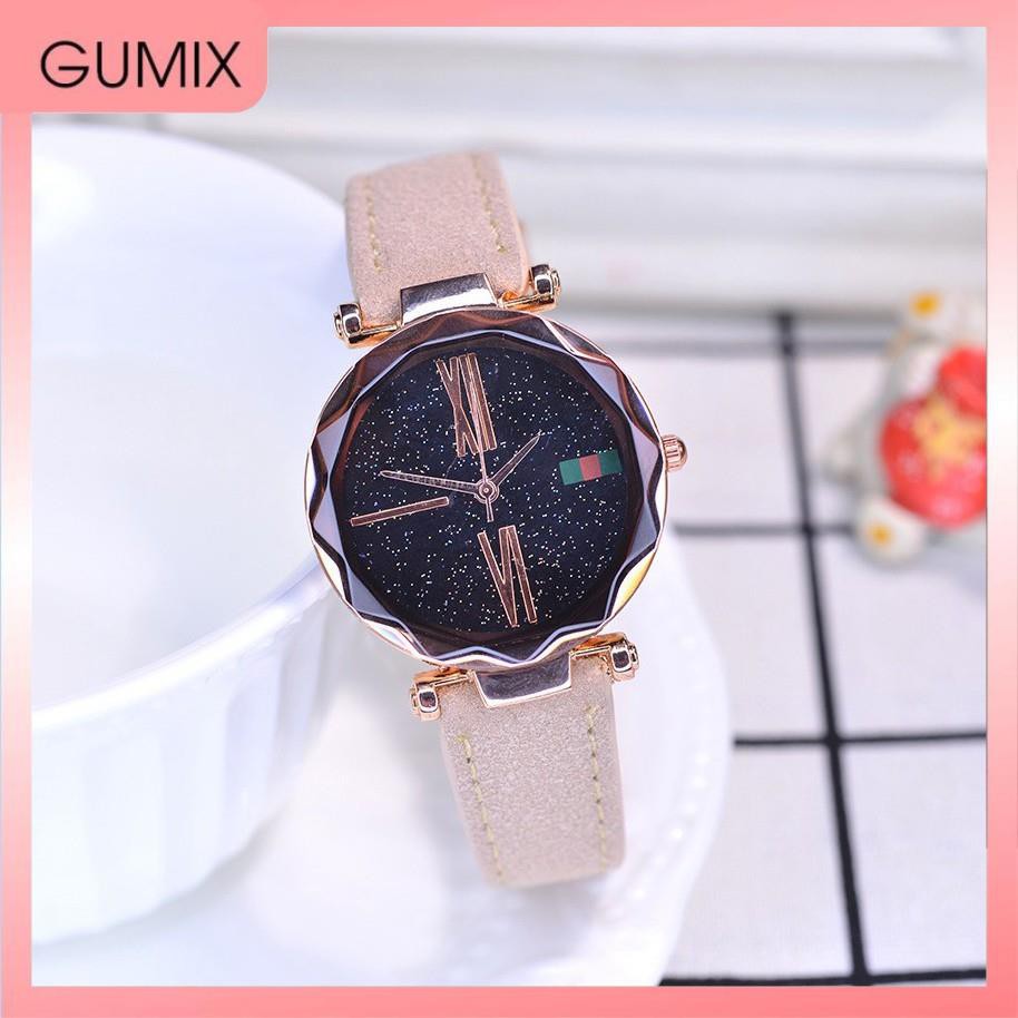 Đồng hồ nữ 🔥FREESHIP 🔥 Đồng Hồ Nữ GOGOEY 71834 Hàng Chính Hãng Dây Da Cao Cấp -TNL Gumix