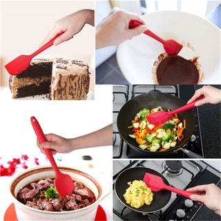 1pc Cream Butter Spatula Scraper Brush Silicone Baking Tool