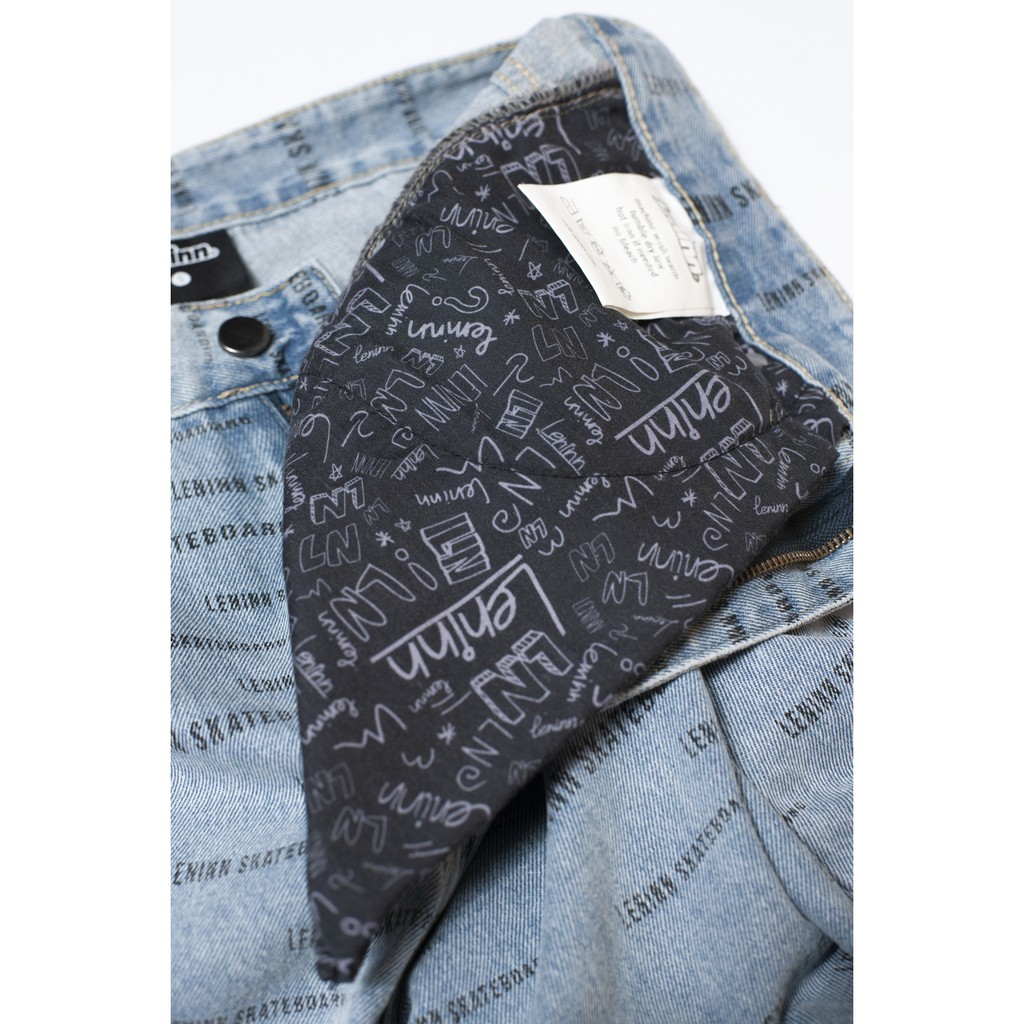 Quần denim LENINN Wavy Logo
