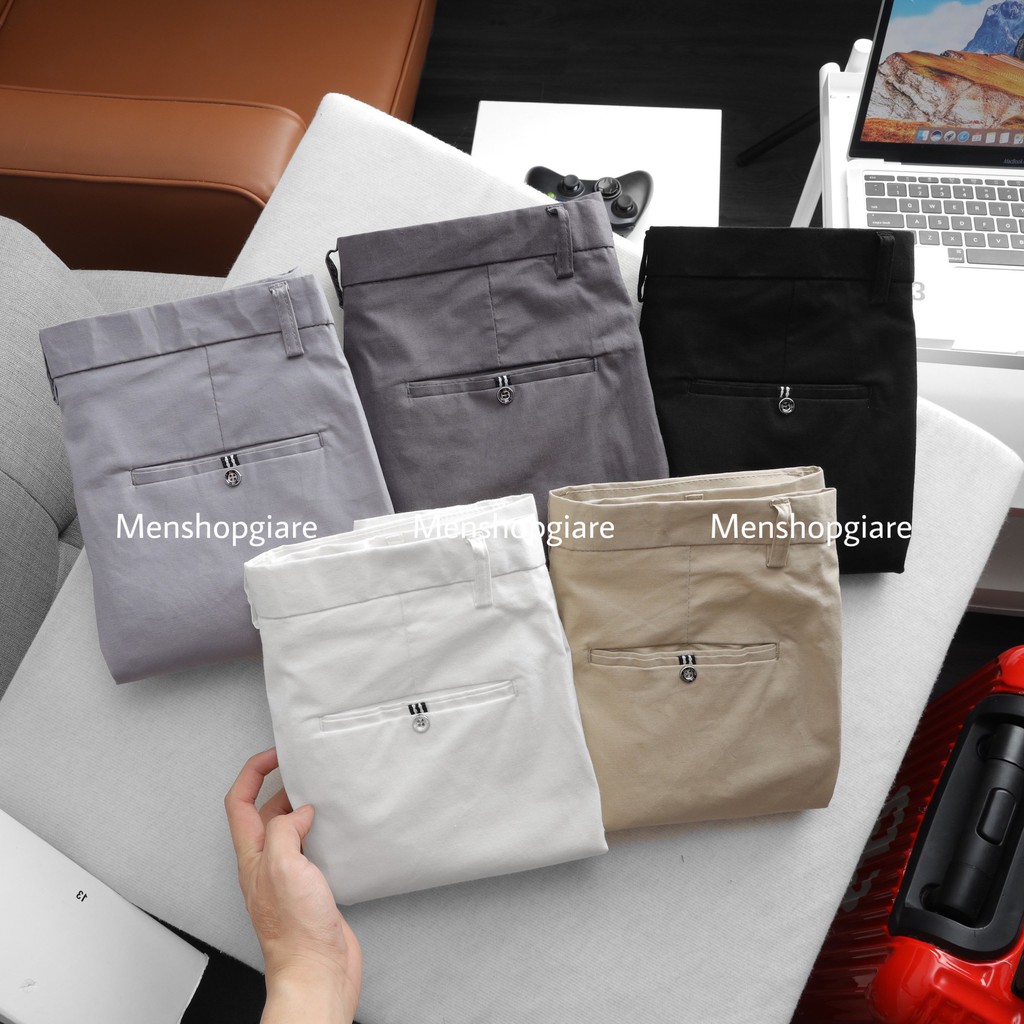 Quần Short Nam Vải Linen, Dáng SlimFit hàng chuẩn sịn