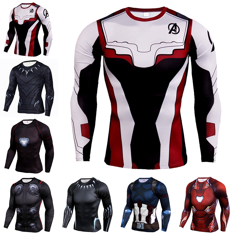 Áo Thun Nam Tay Dài In Hình Superman 3D Cá Tính