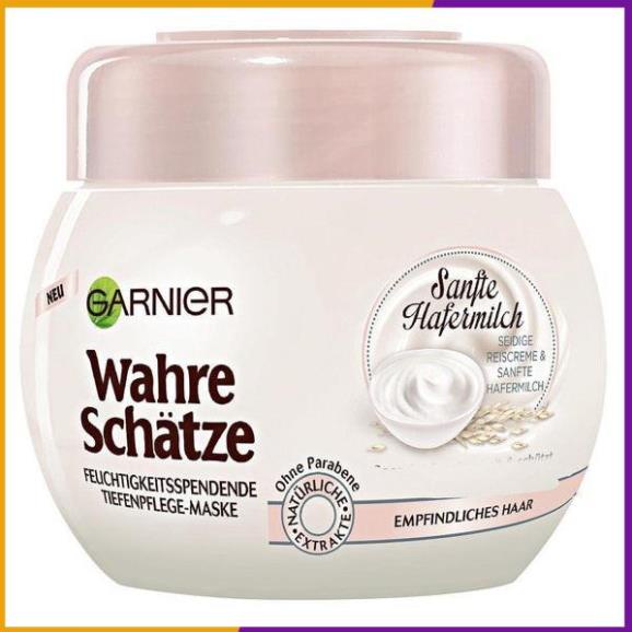 Kem ủ tóc dưỡng tóc Garnier Wahre schätze Pháp 300ml
