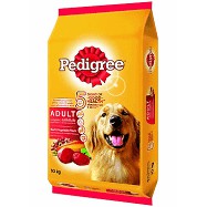 Thức ăn chó Pedigree vị thịt bò &amp; rau củ 500g