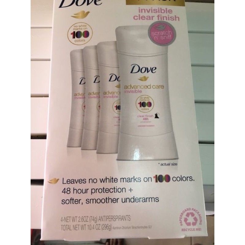 Lăn khử mùi Dove Advanced care ngăn mùi 48H(74g)