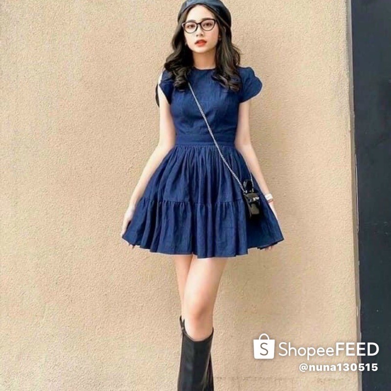 ẢNH THẬT TRẢI SÀN - ĐẦM JEAN XOÈ