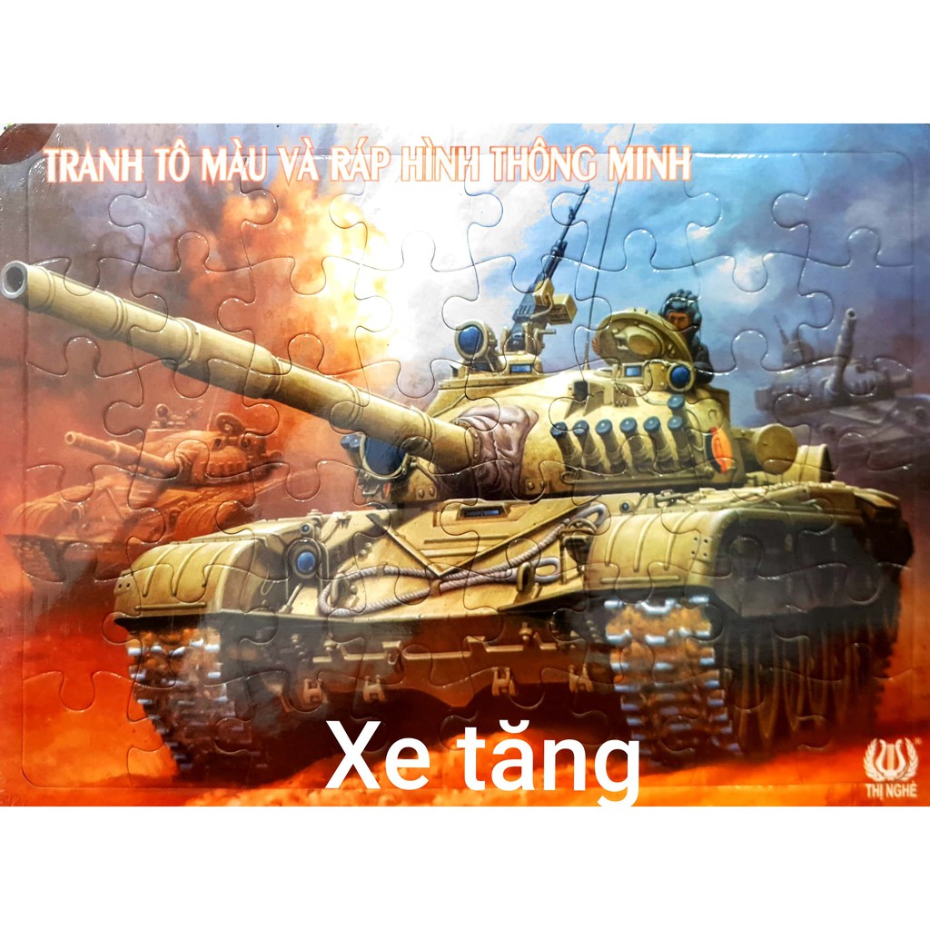 Ghép Hình Và Tô Màu - Tranh Tô Màu Và Ráp Ghép Hình Thông Minh