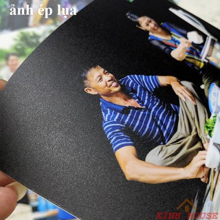 In Ảnh Theo Yêu Cầu Các Cỡ Có Ép - Ép Lụa, Phủ UV, Plastic