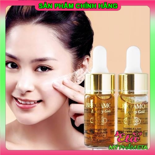 [Siêu chạy] Serum Hàn Quốc BERGAMo Luxury Gold Collagen & Caviar phục hồi da