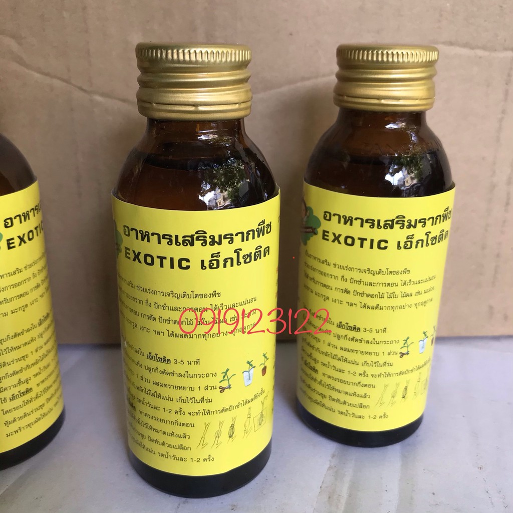 Dung dịch Kích rễ Thái Lan – EXOTIC 100ml