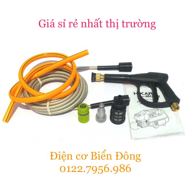 Máy rửa xe 🌈 FREESHIP🌈 máy rửa xe HIKARI THAILAND chuyên rửa xe hơi, tay ga.