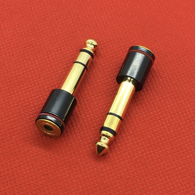 Đầu Jack chuyển 6mm ra 3.5 mm ( cao cấp )