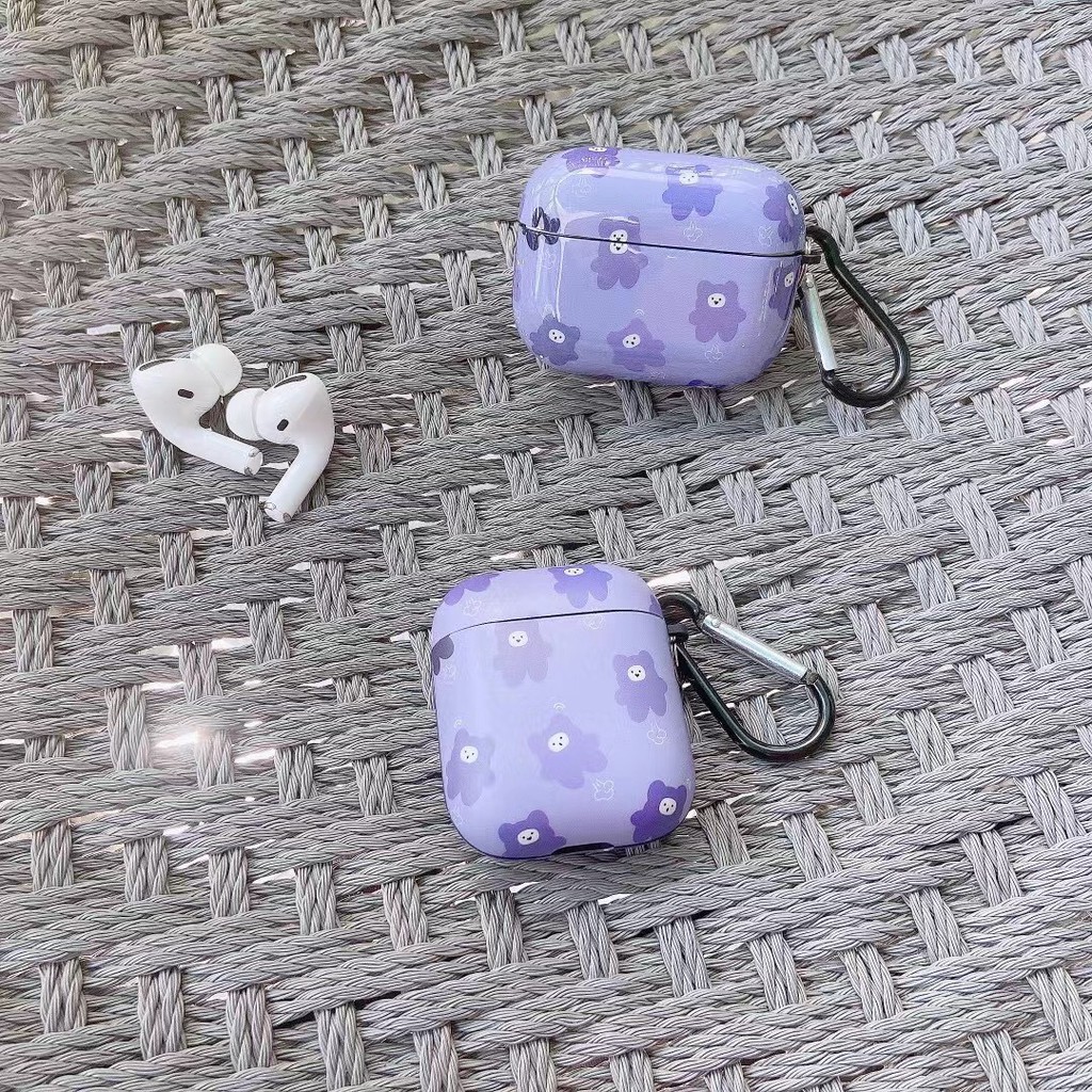 Vỏ Bảo Vệ Hộp Sạc Tai Nghe Airpods Pro 1 / 2 Chống Rơi Họa Tiết Hoạt Hình Phong Cách Hàn Quốc | BigBuy360 - bigbuy360.vn