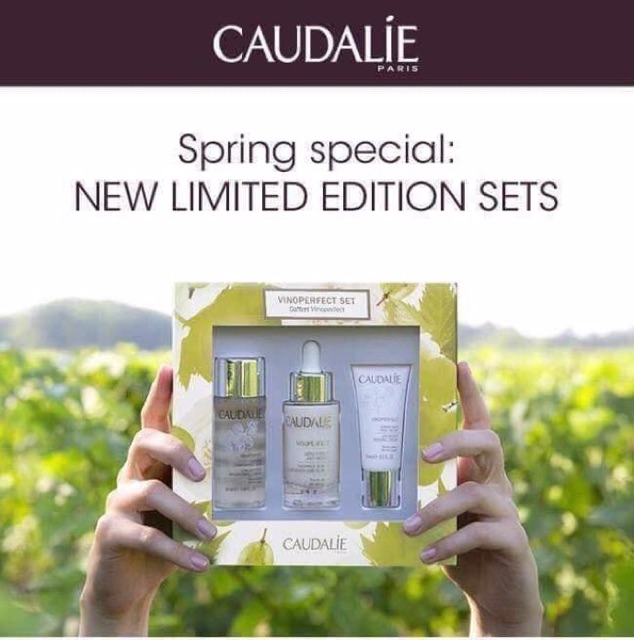 Set serum Caudalie vinoperfect 3 món