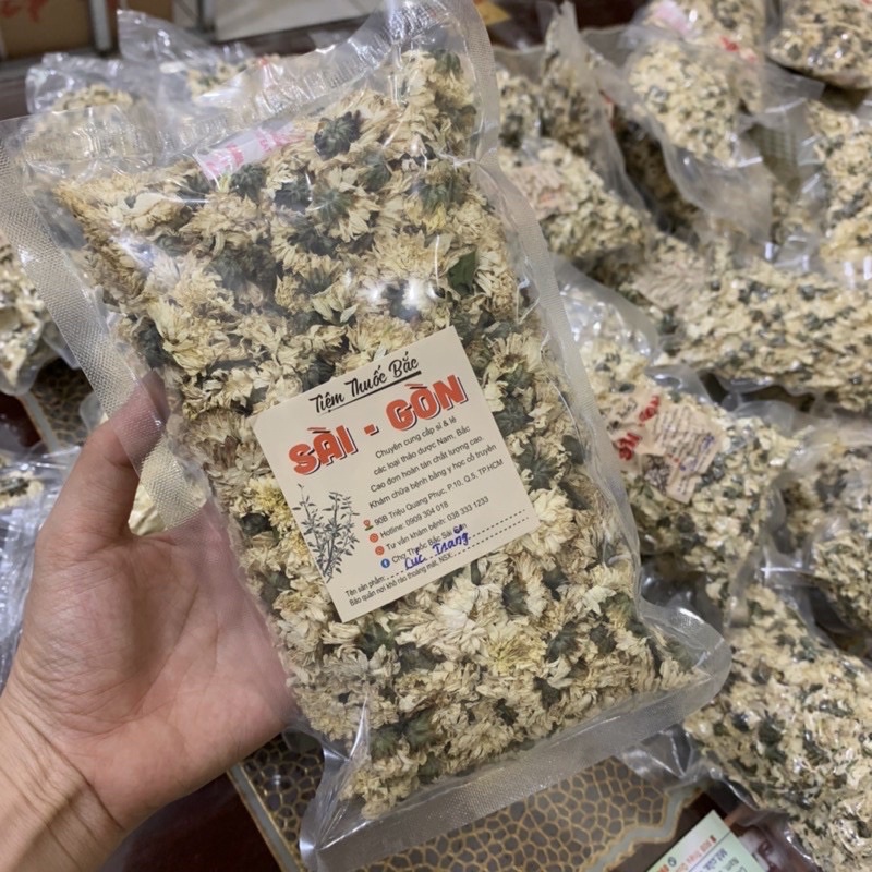Hoa Cúc Trắng 1kg (Hàng mới, thơm) - Tiệm Thuốc Bắc Sài Gòn