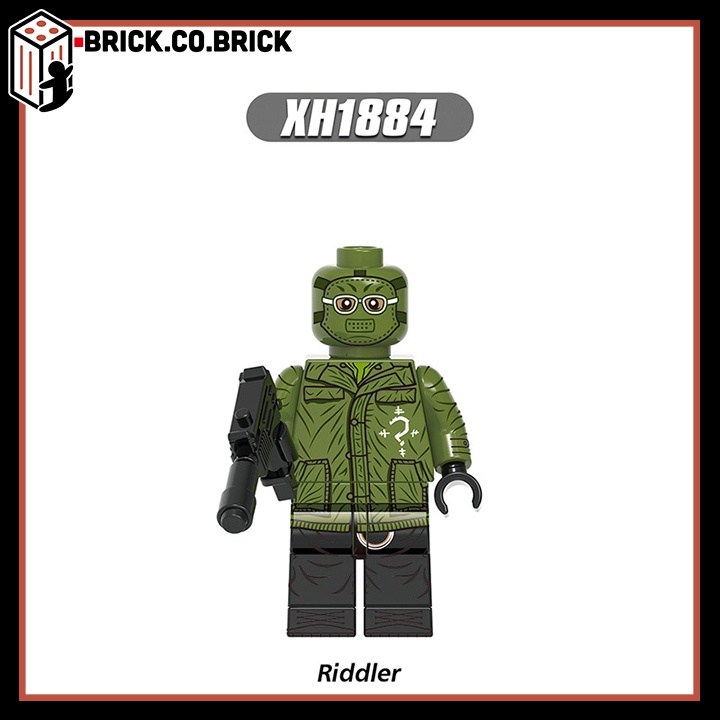 Batman Đồ Chơi Lắp Ráp Siêu Anh Hùng Người Dơi Mô Hình Minifigure Cat Woman Bruce Wayne Riddler X0334