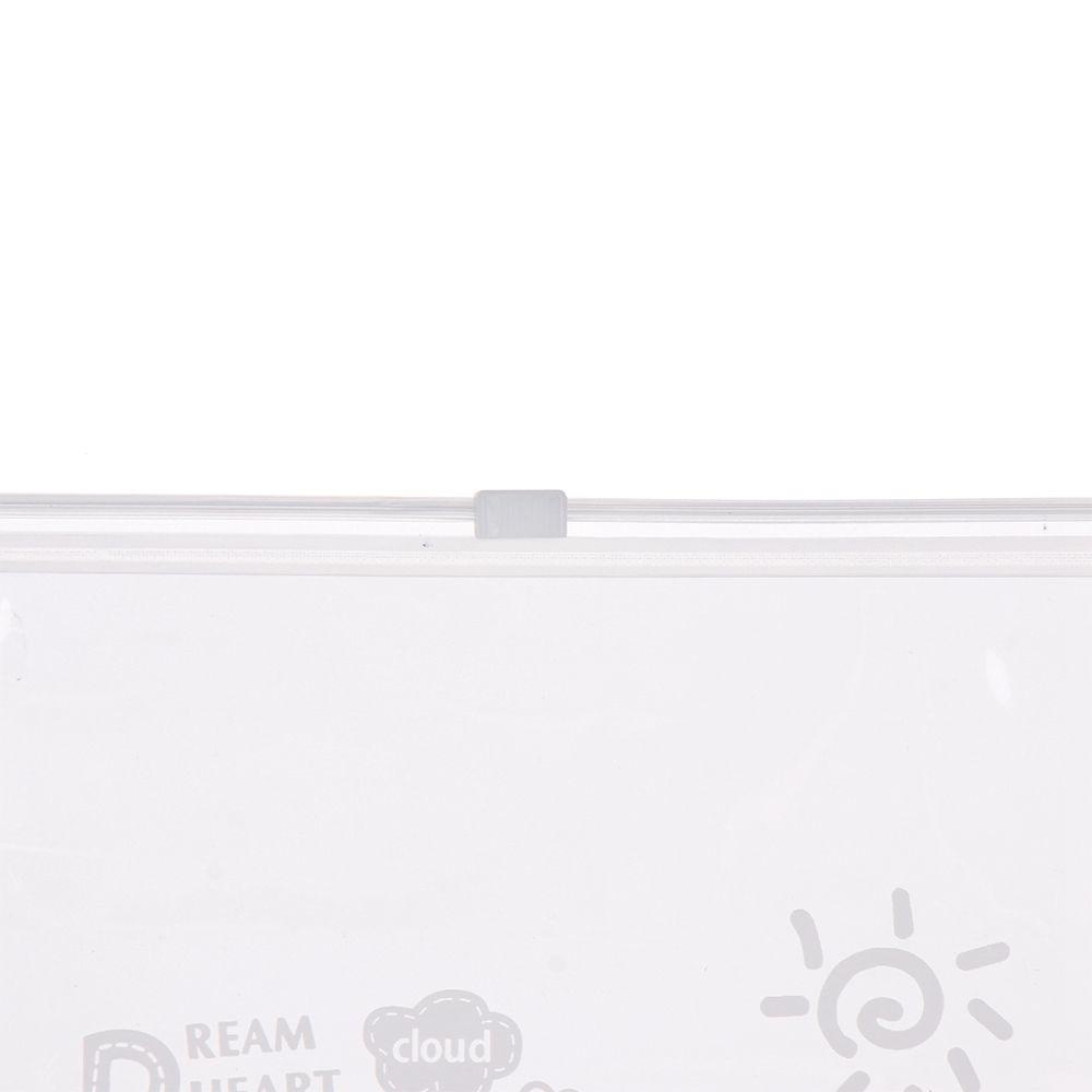 Set 1 / 5 Túi Nhựa Đựng Giày Chống Thấm Nước Có Khóa Kéo Họa Tiết Hoạt Hình