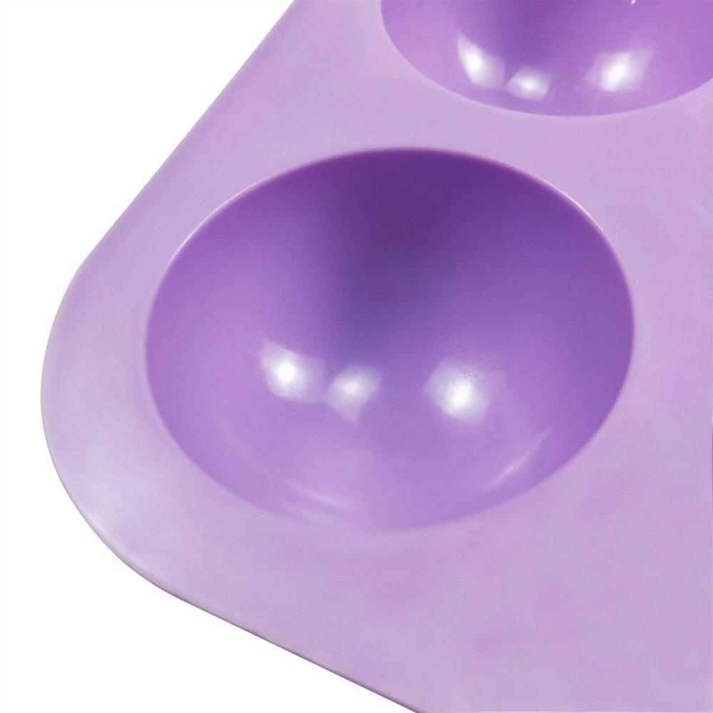 Khuôn Làm Nến / Bánh Pudding Hình Bán Cầu