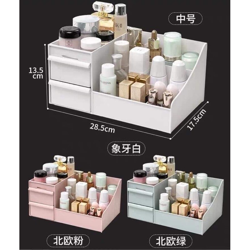 KỆ MỸ PHẨM NHỰA 2 TẦNG