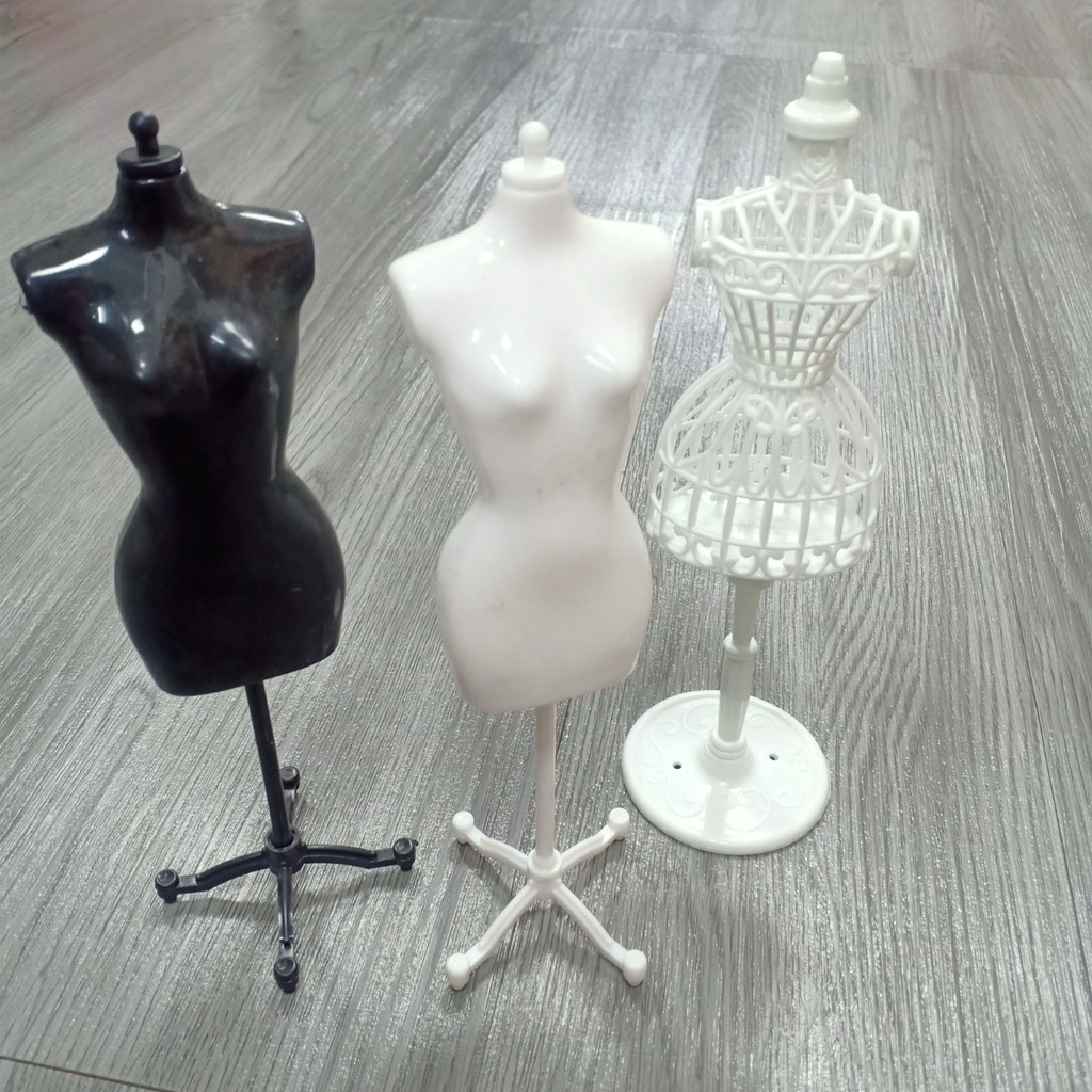 Manocanh Bán thân bằng nhựa,  Phụ Kiện May Đồ Cho Búp Bê Barbie Cao 30cm