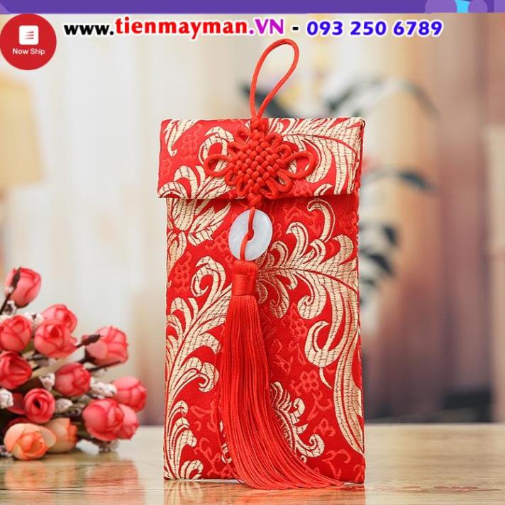 SẴN HÀNG Bao Lì Xì Vải Gấm Cao Cấp Tết 2024