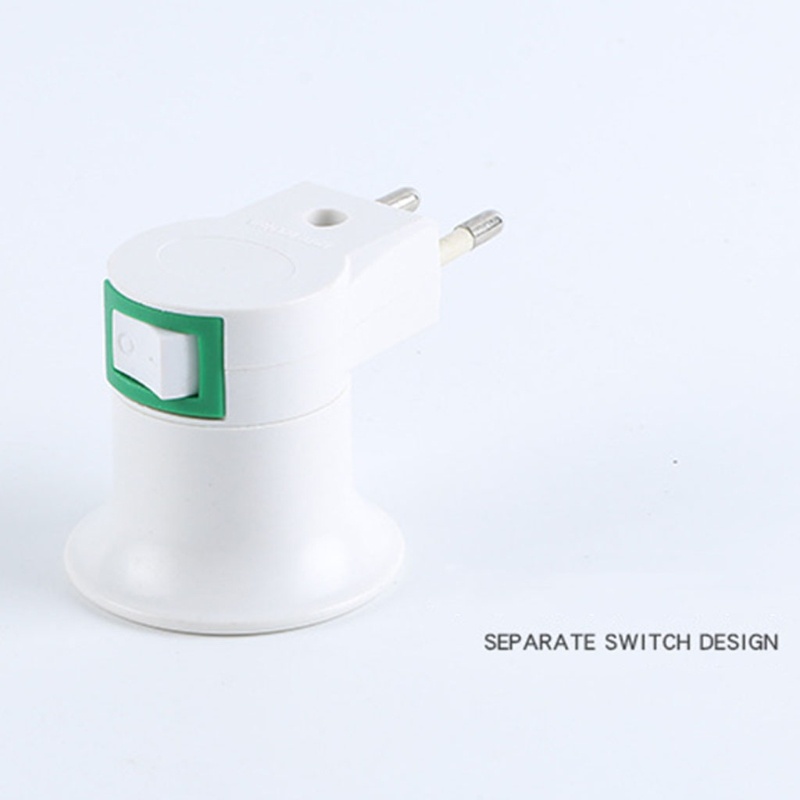 Giá Đỡ Bóng Đèn LED E-27 220-250V Màu Trắng Dễ Lắp Đặt