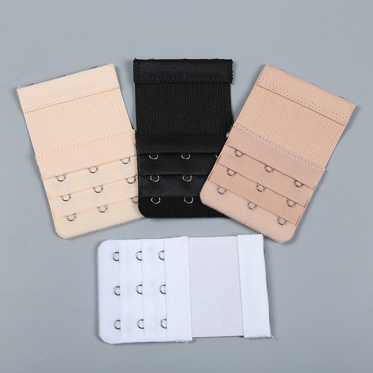 Móc nối áo ngực thép không gỉ 1,2,3,4 móc BRALUNE , Dây nới rộng áo lót tiện lợi PK-A23