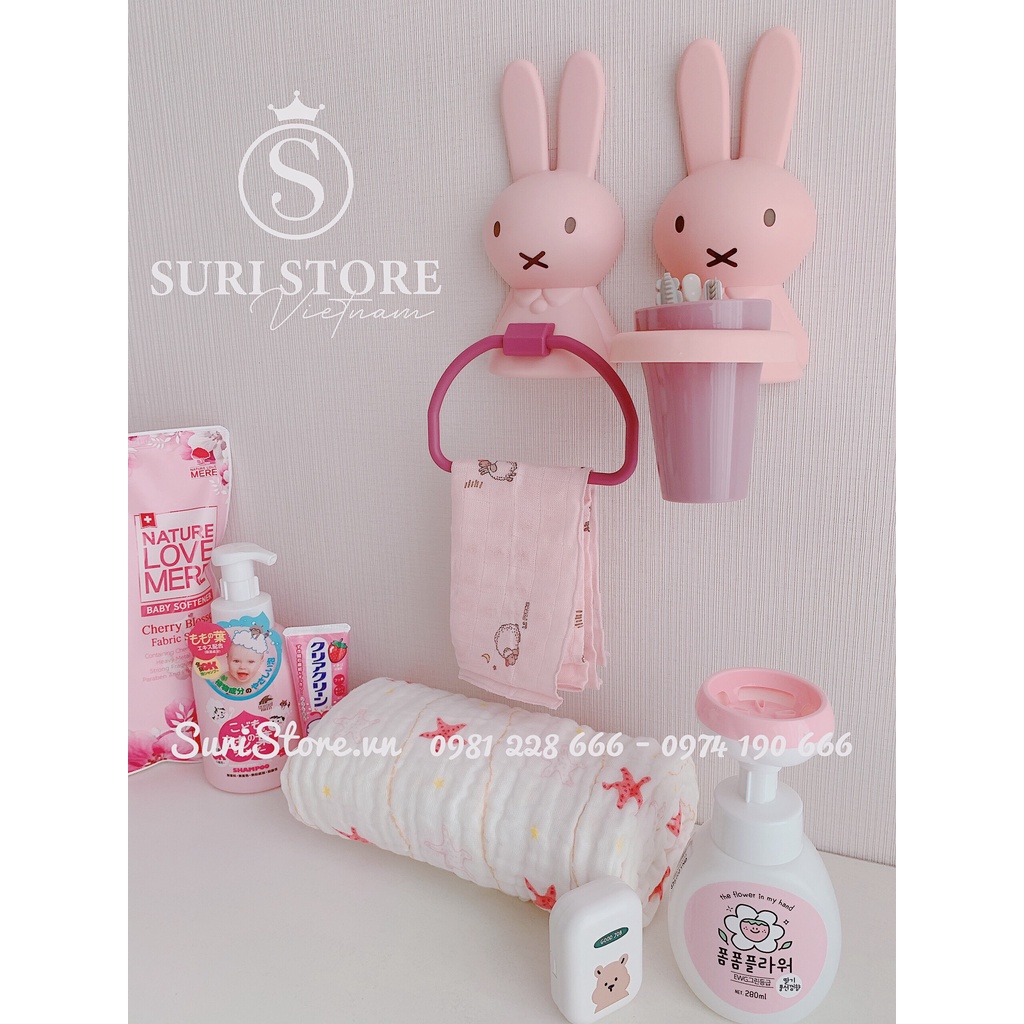 Giá treo khăn hình thỏ