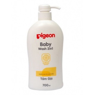SỬA TẮM VÀ GỘI 2 TRONG 1 PIGEON BABY 700ML CHO BÉ