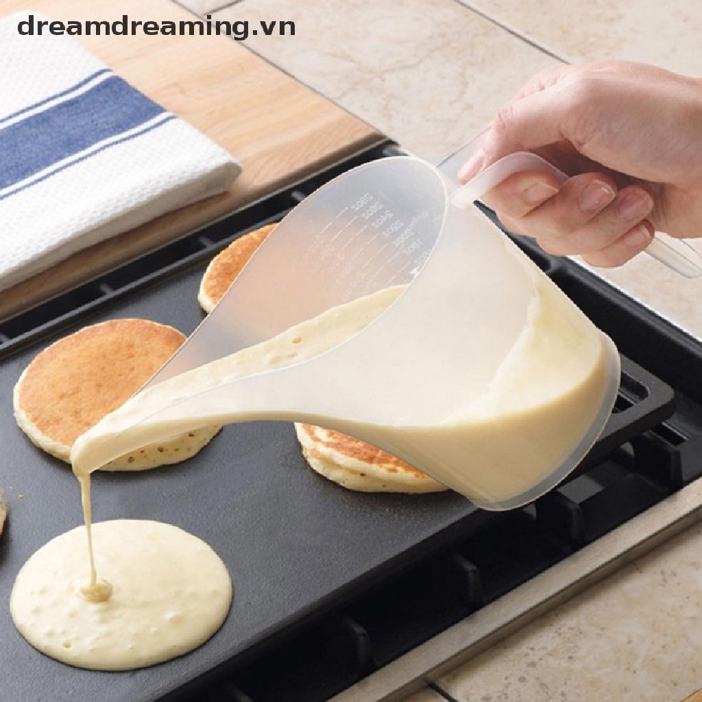 Dụng Cụ Đo Lường Làm Bánh Bằng Nhựa 1000ml