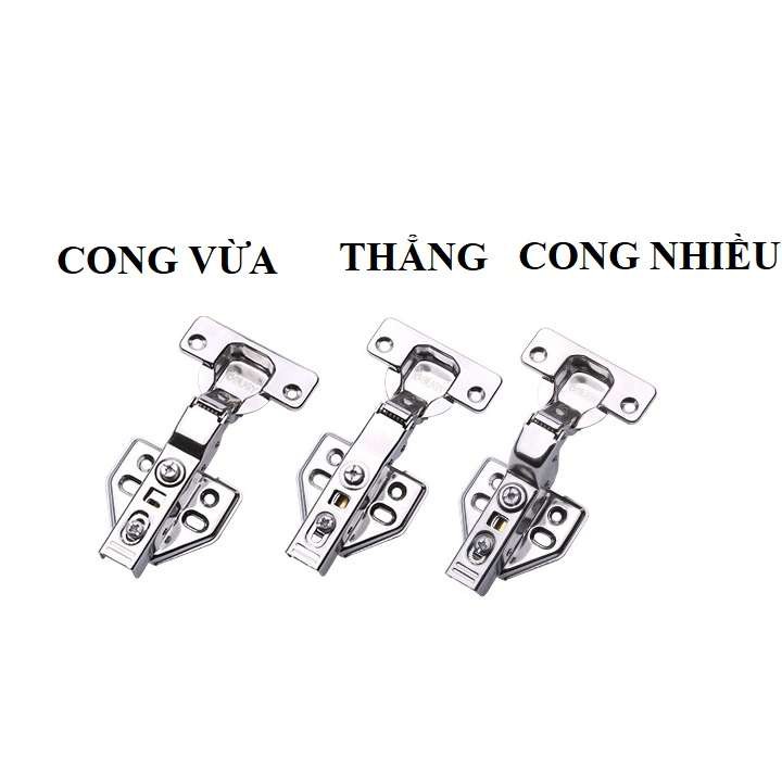 {COMBO 4} Bản lề hơi INOX 304, giảm chấn 7 giây, cực êm, 120 g, NV-F.35.150