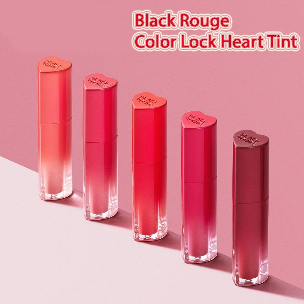 Son tint lì Black rouge Color Lock Heart Tint